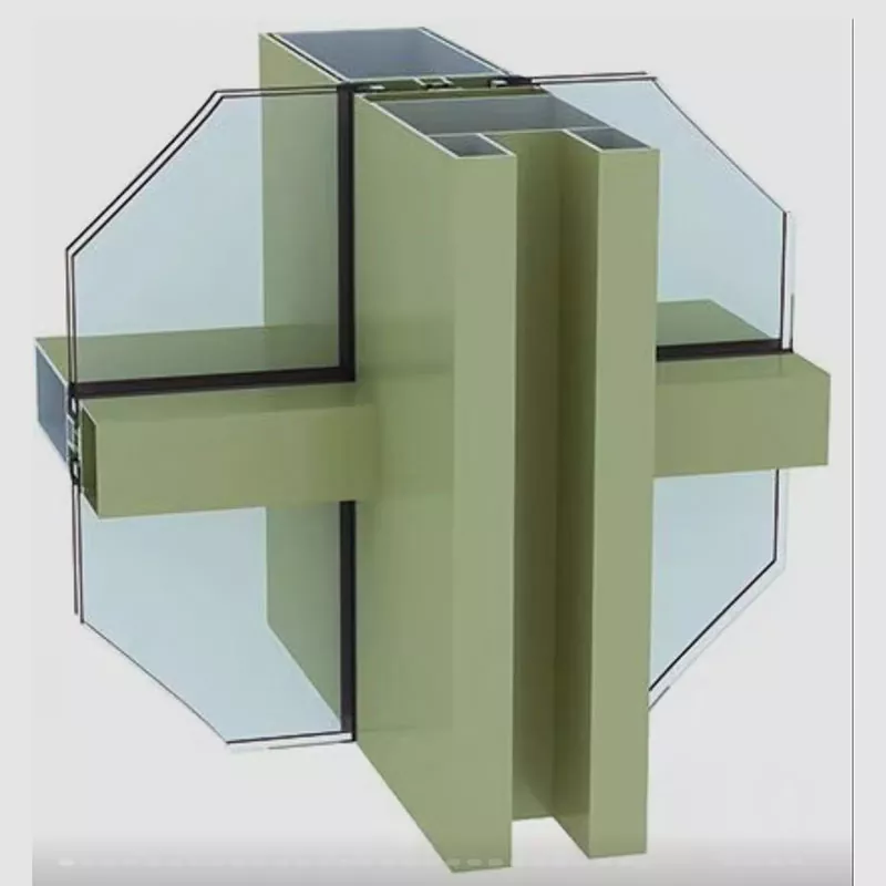 thermal insulation curtain wall profiles